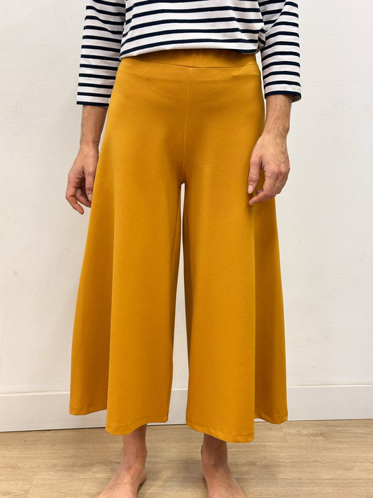 Pantalons amples mostassa