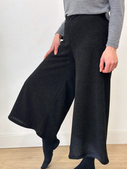 Pantalons amples negres
