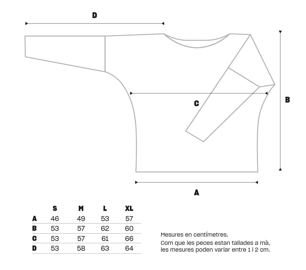 Samarreta bàsica combinada