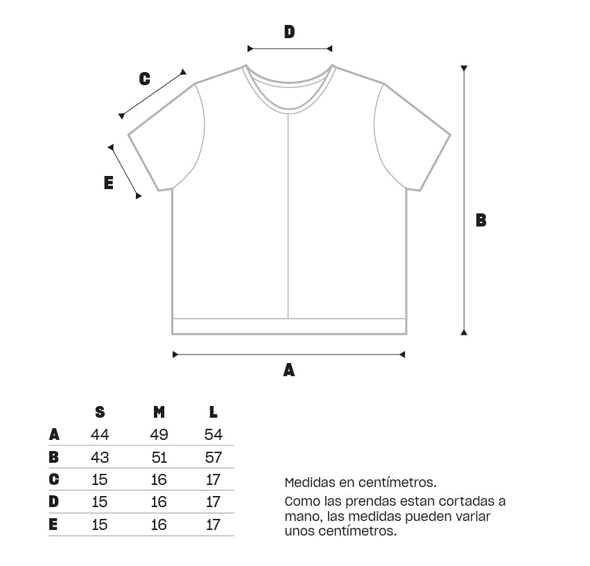 Camiseta Rita&Juliana pasteles vichy