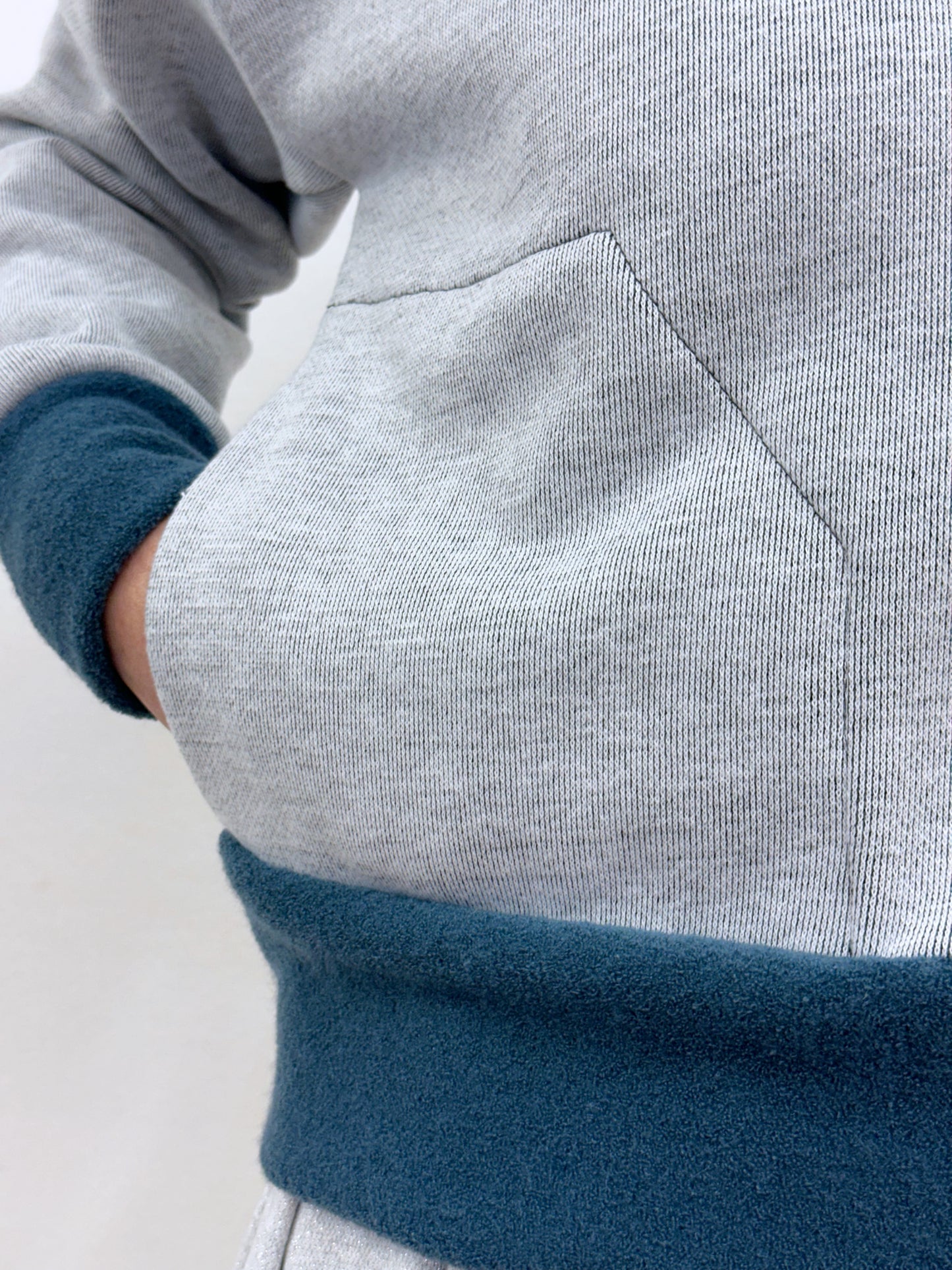 Jaqueta gruixuda grisa