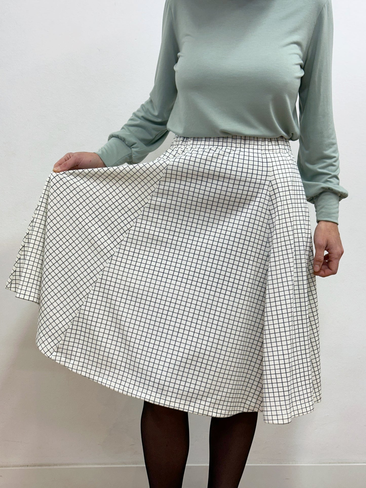 Faldilla amb vol de quadres