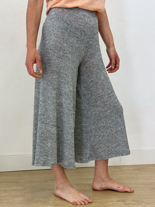 Pantalons amples gris vigoré