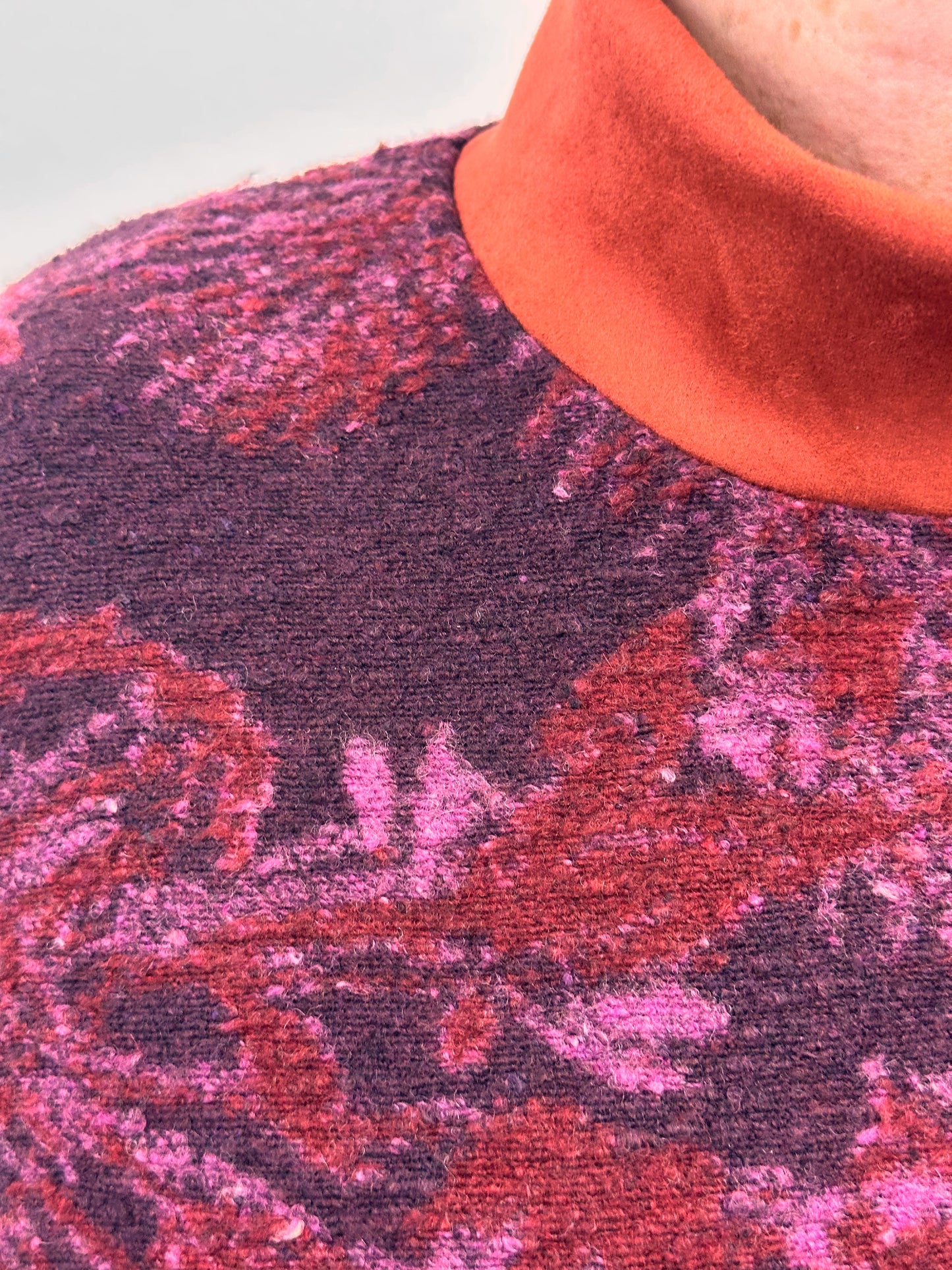 Jersei estampat de flors liles