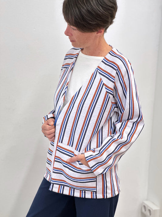 Dessuadora unisex de ratlles