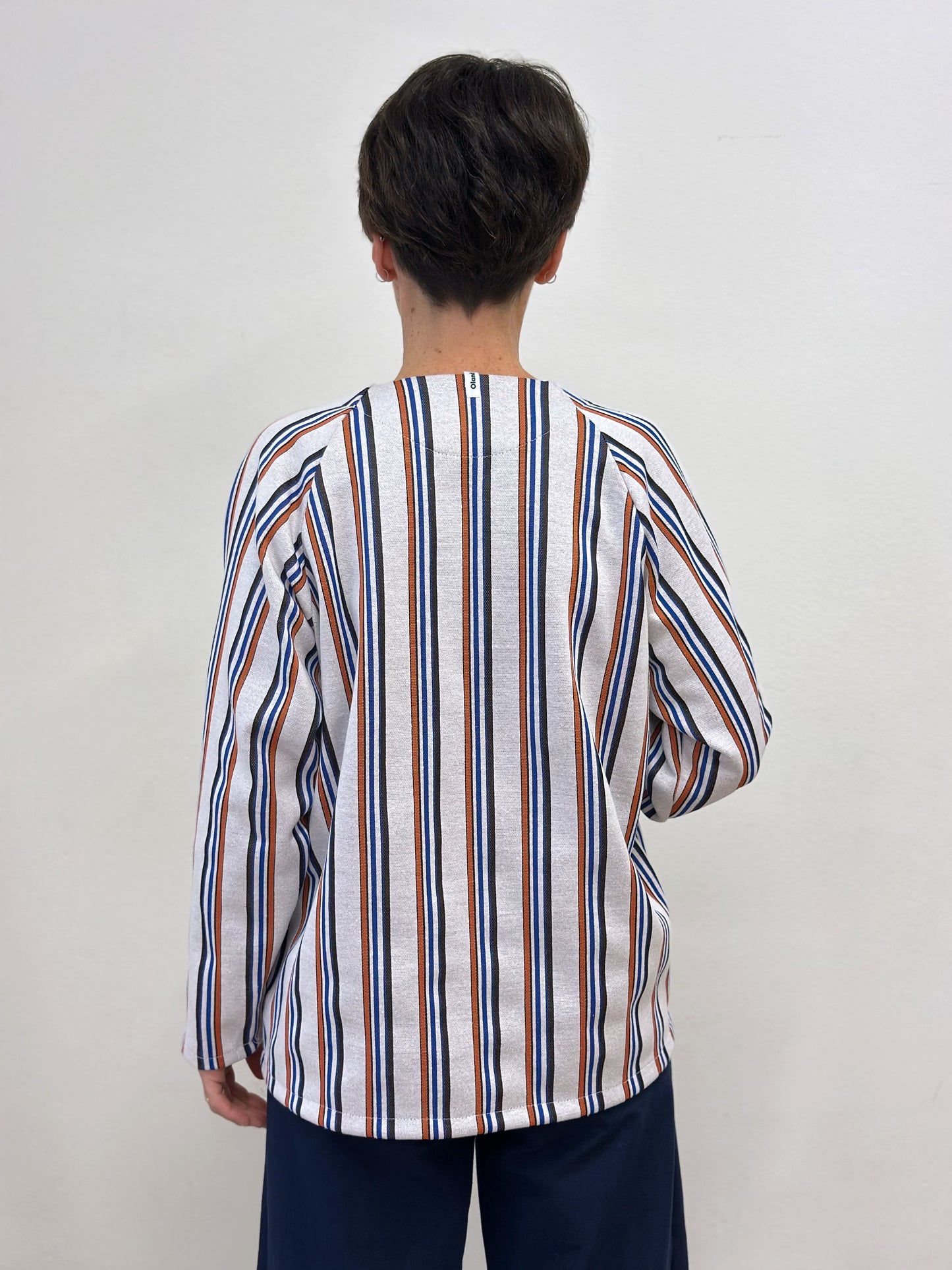 Dessuadora unisex de ratlles
