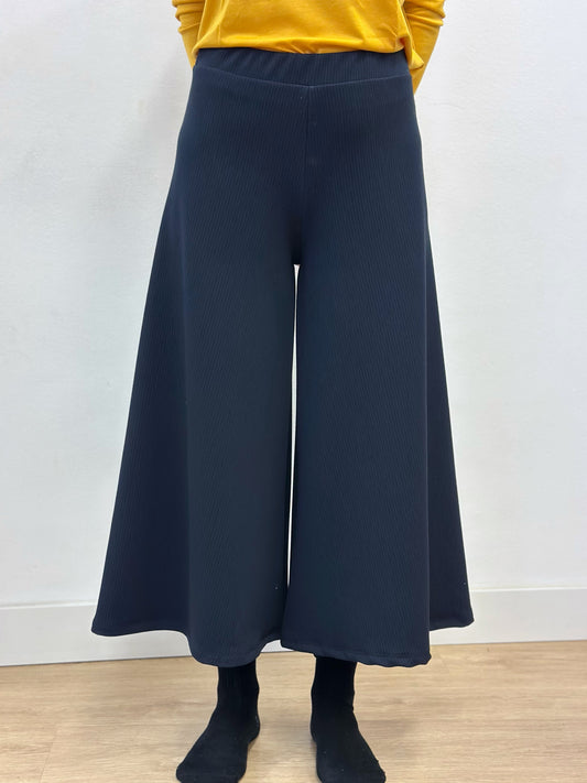 Pantalons amples blaus gruixuts
