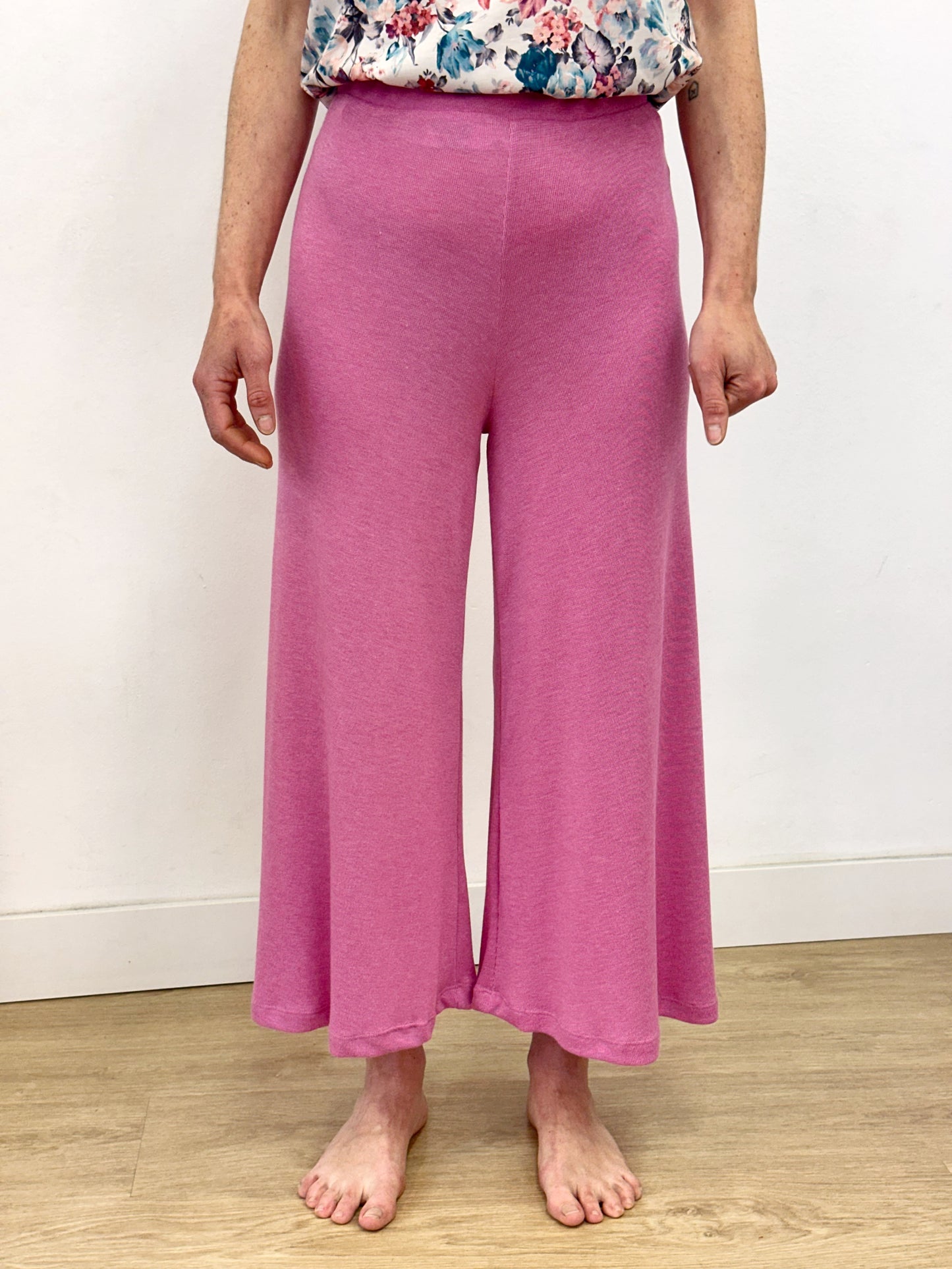 Pantalons amples lila
