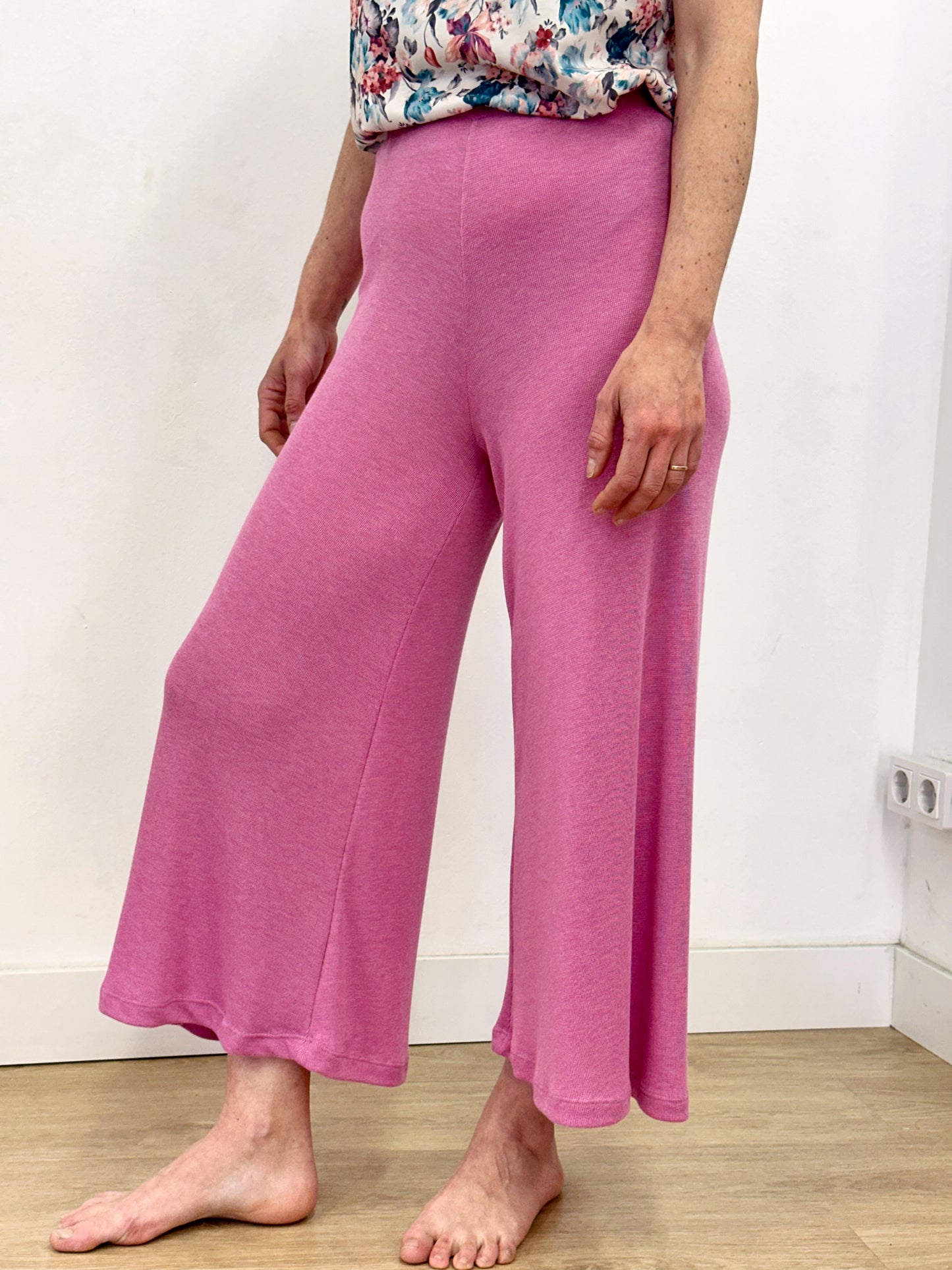 Pantalons amples lila