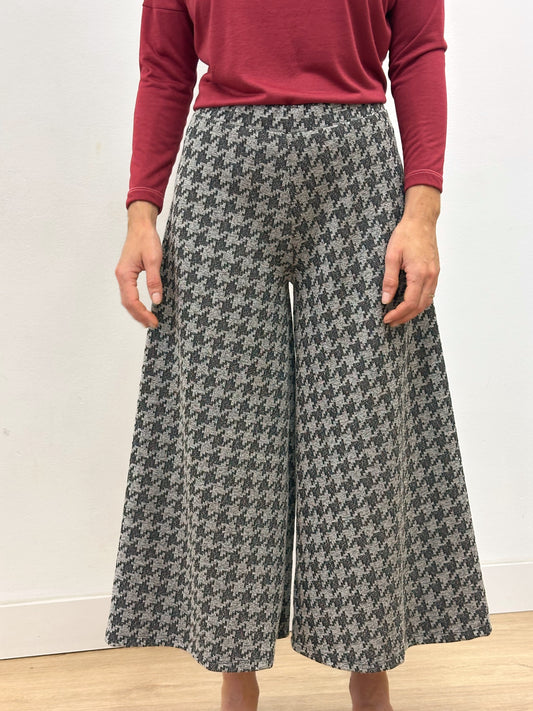 Pantalons amples de pota de gall