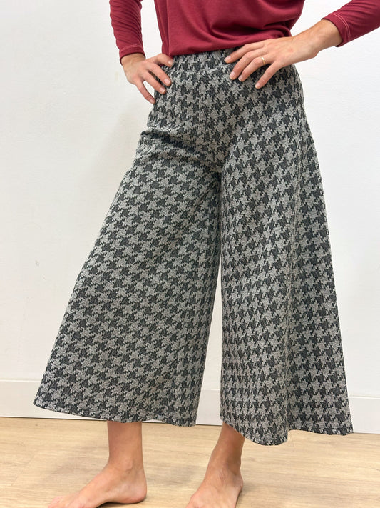 Pantalons amples de pota de gall