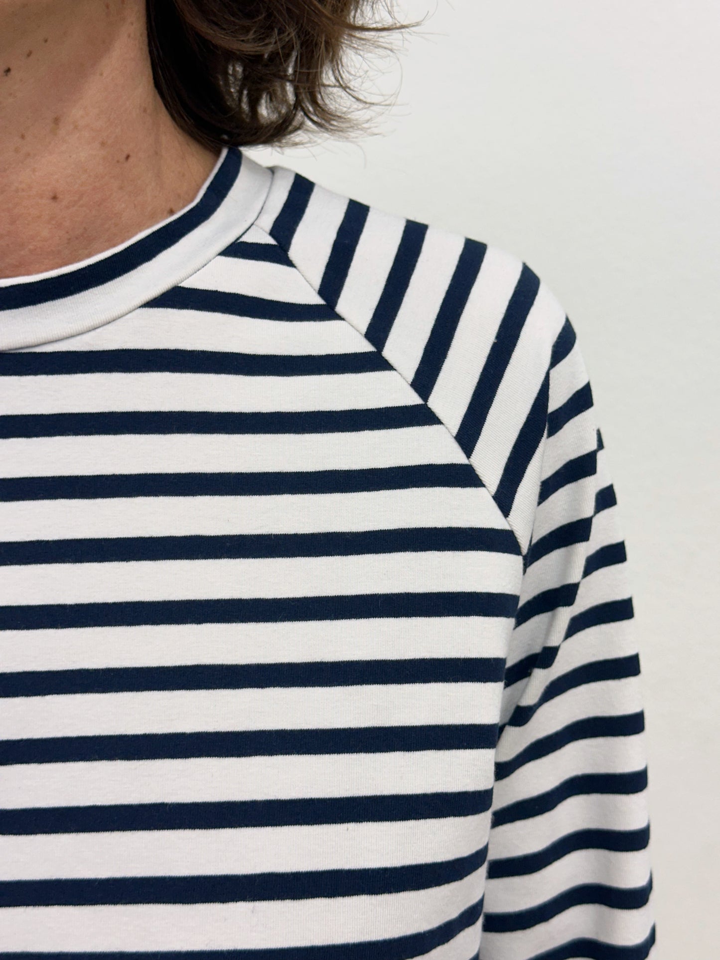 Samarreta raglan de ratlles