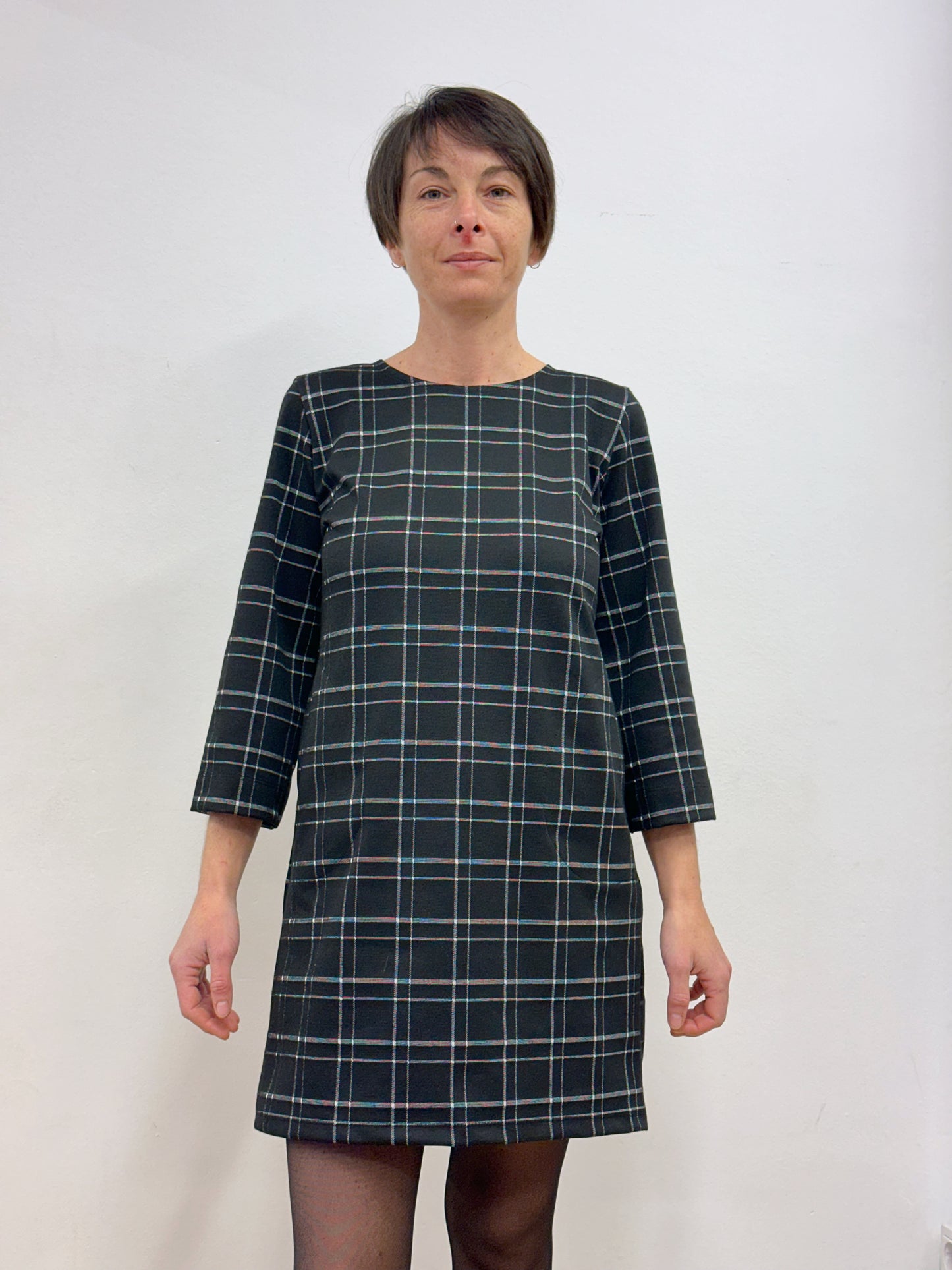 Vestit recte de quadres