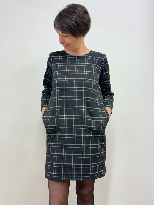 Vestit recte de quadres