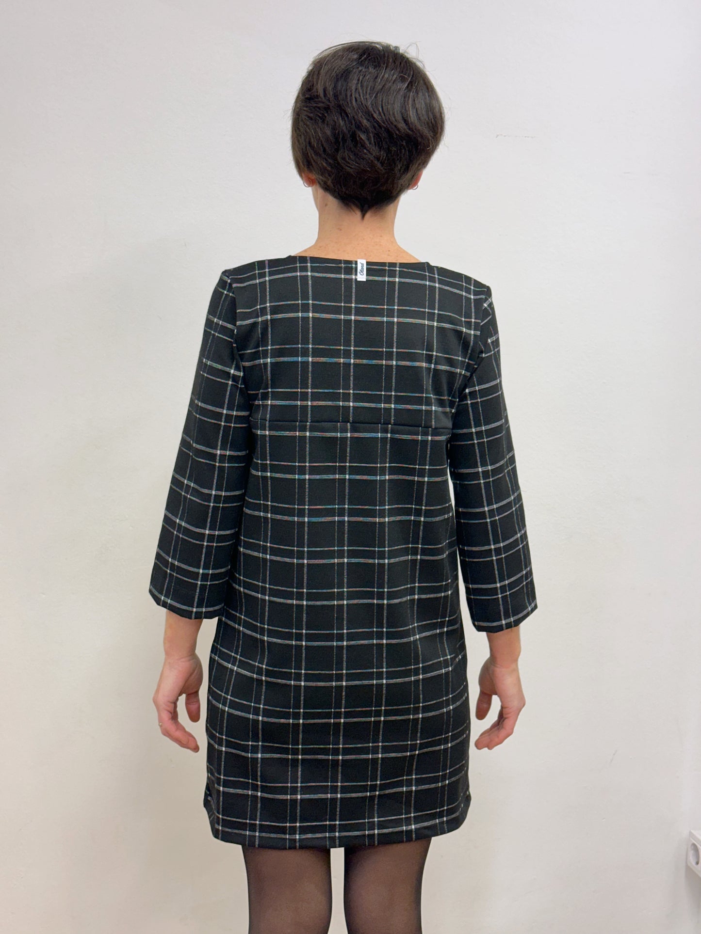 Vestit recte de quadres