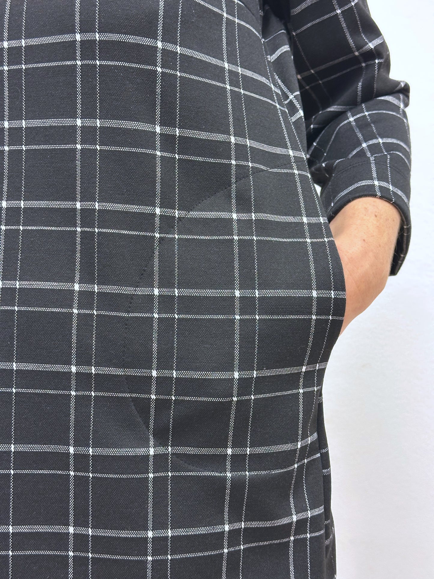 Vestit recte de quadres