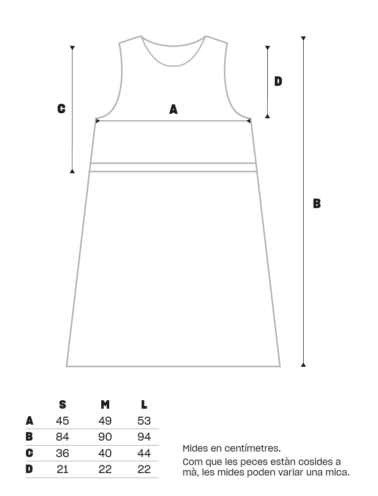 Vestit de lactància de tirants amb topos verds